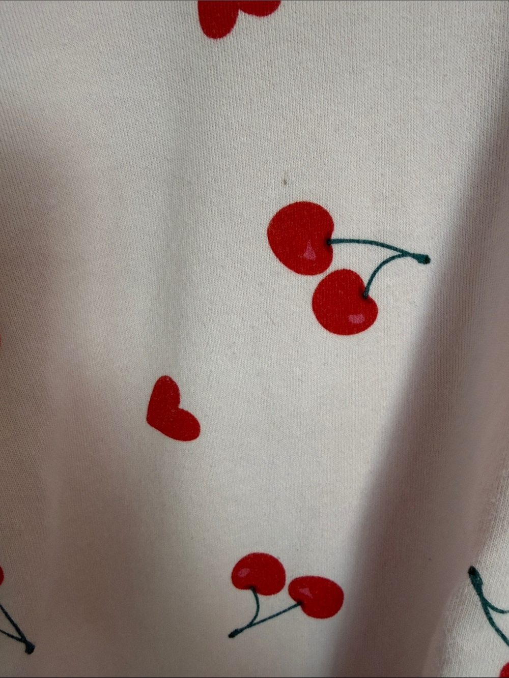 Grayson Threads Pink Cherry & Heart Pajama Top - Picture 3 of 4